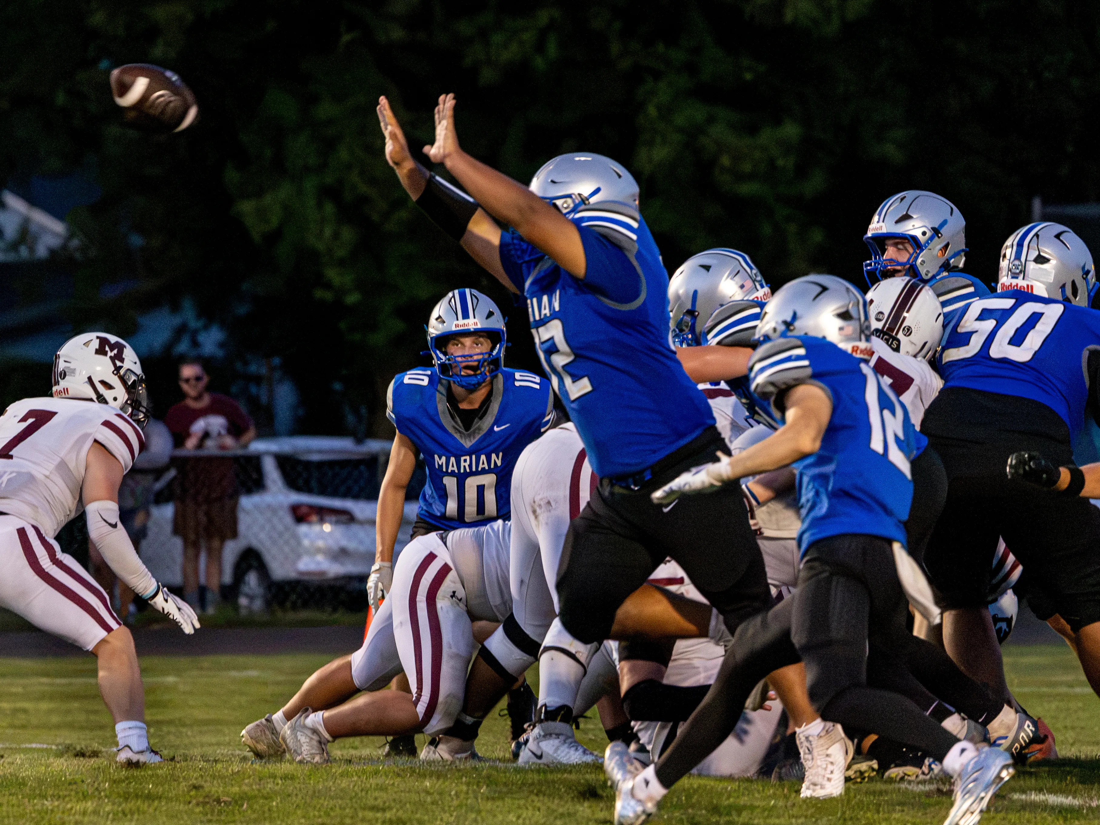 Marian vs Mishawaka (Varsity) photograph 27