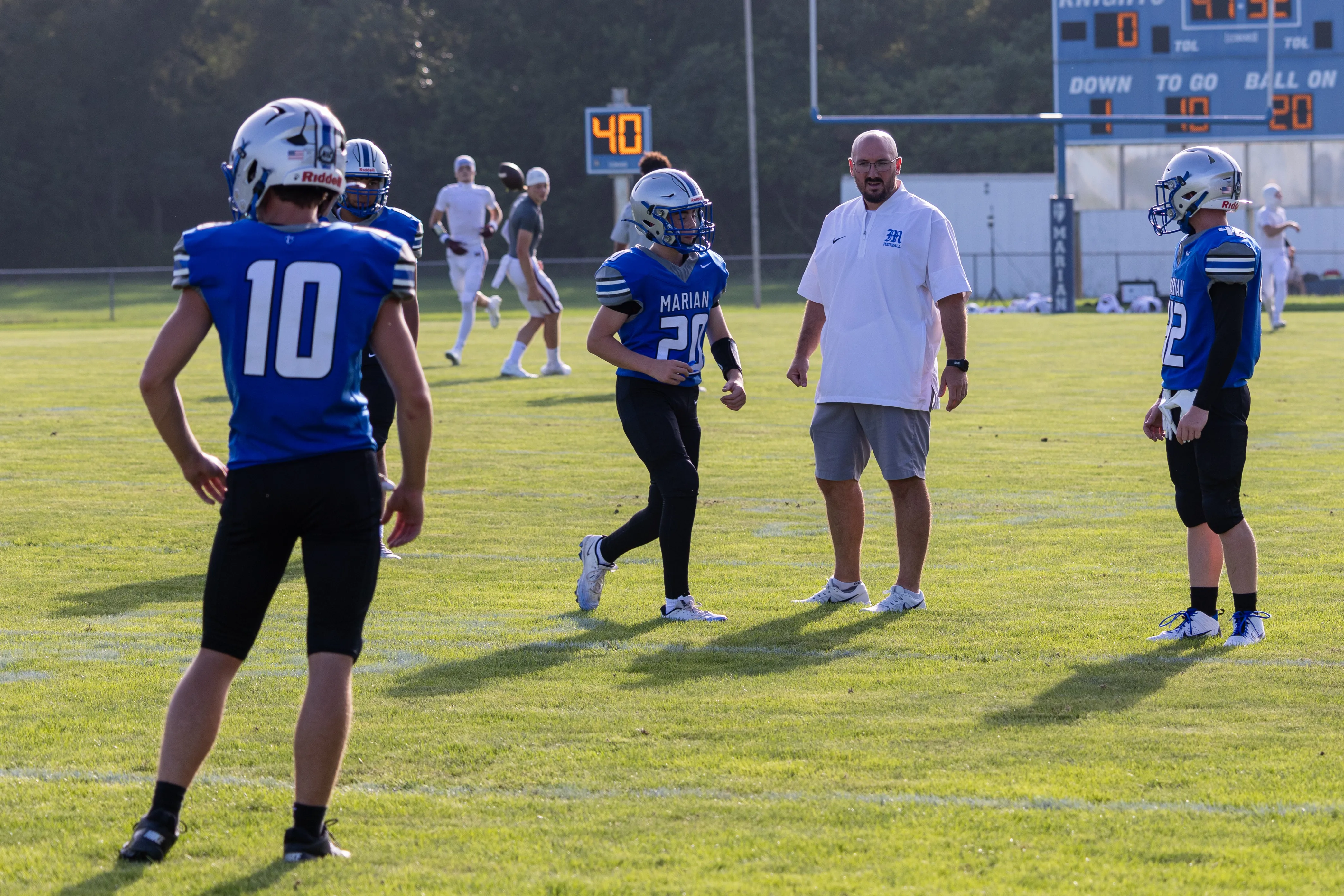 Marian vs Mishawaka (Varsity) photograph 43