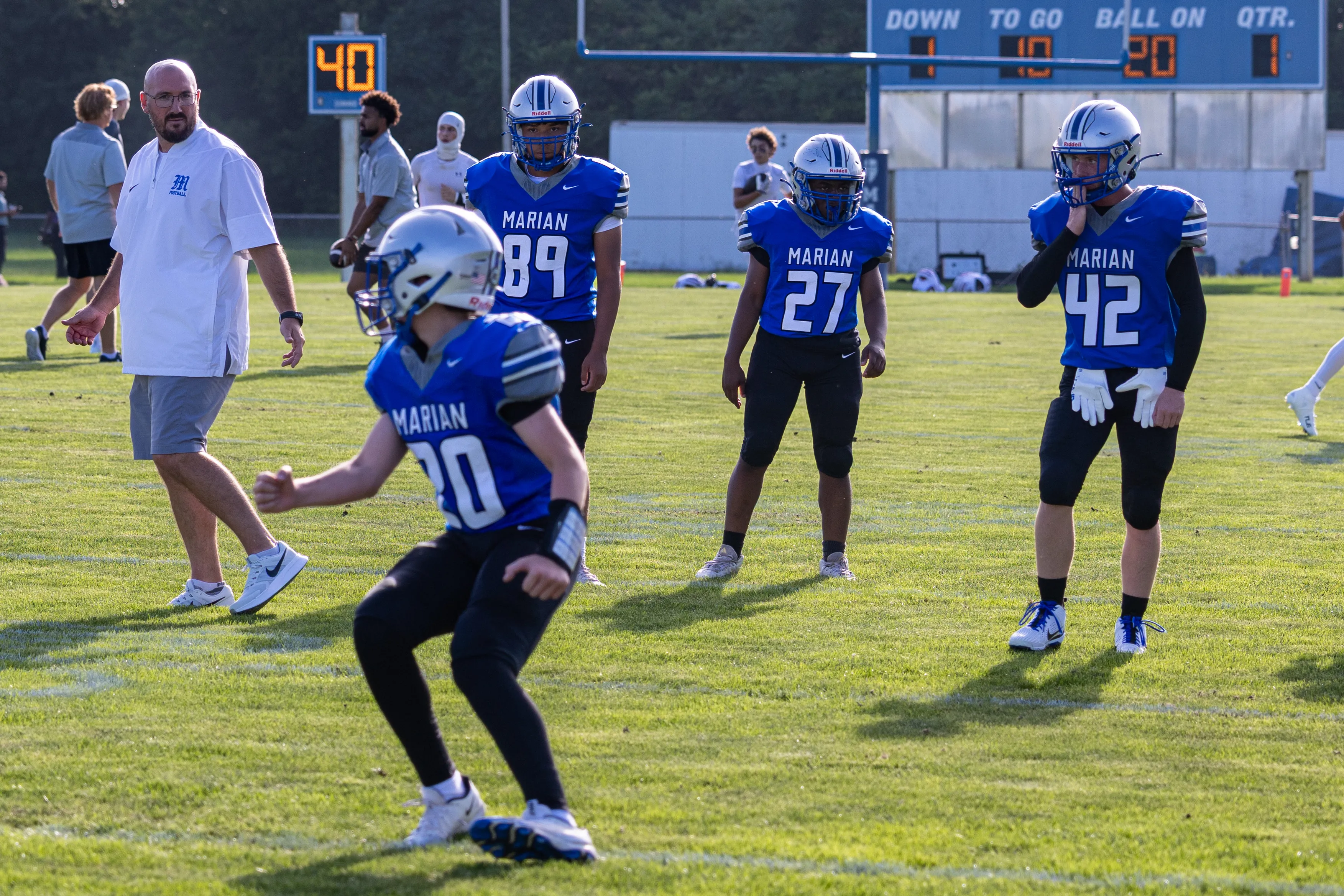 Marian vs Mishawaka (Varsity) photograph 44
