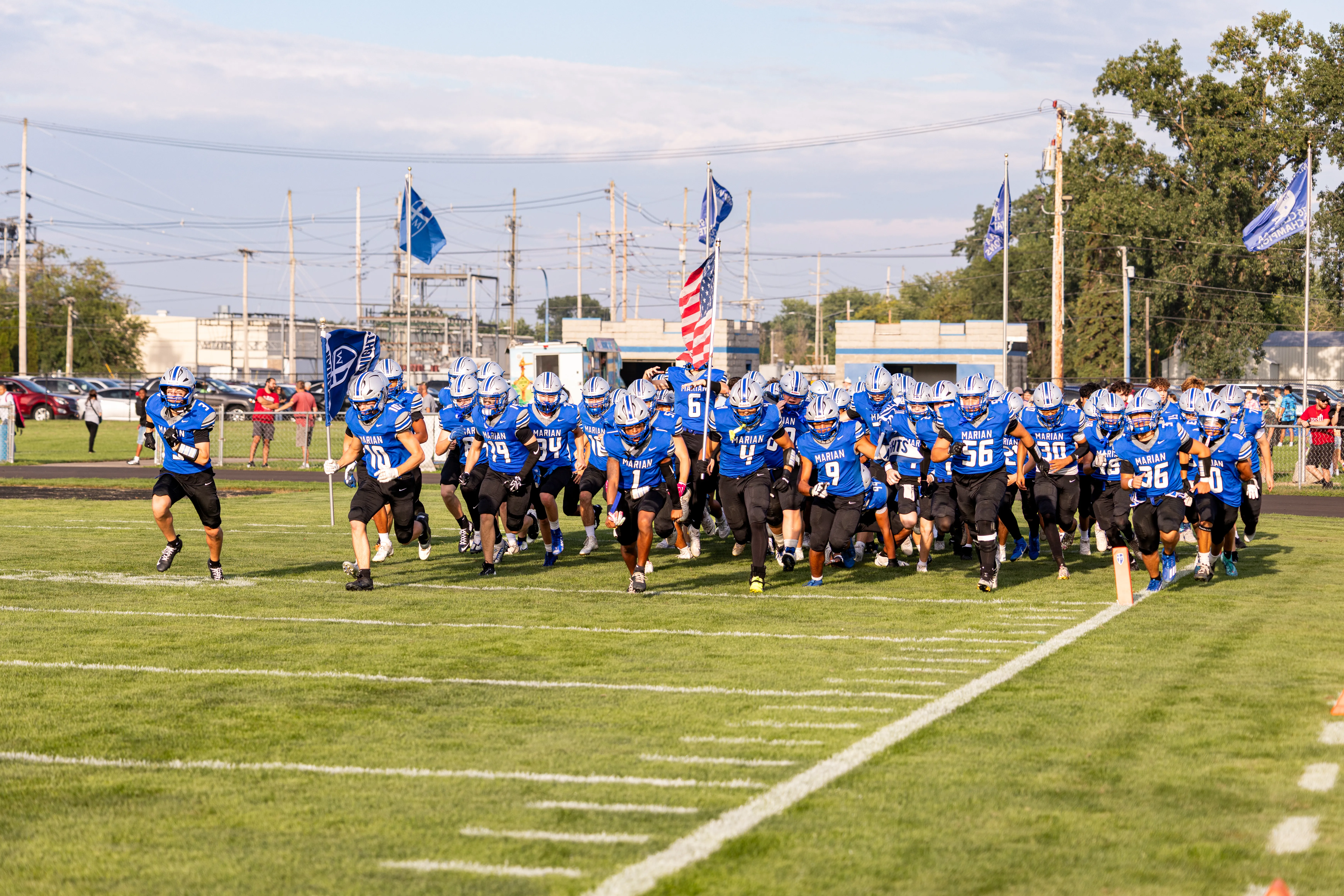 Marian vs Mishawaka (Varsity) photograph 69
