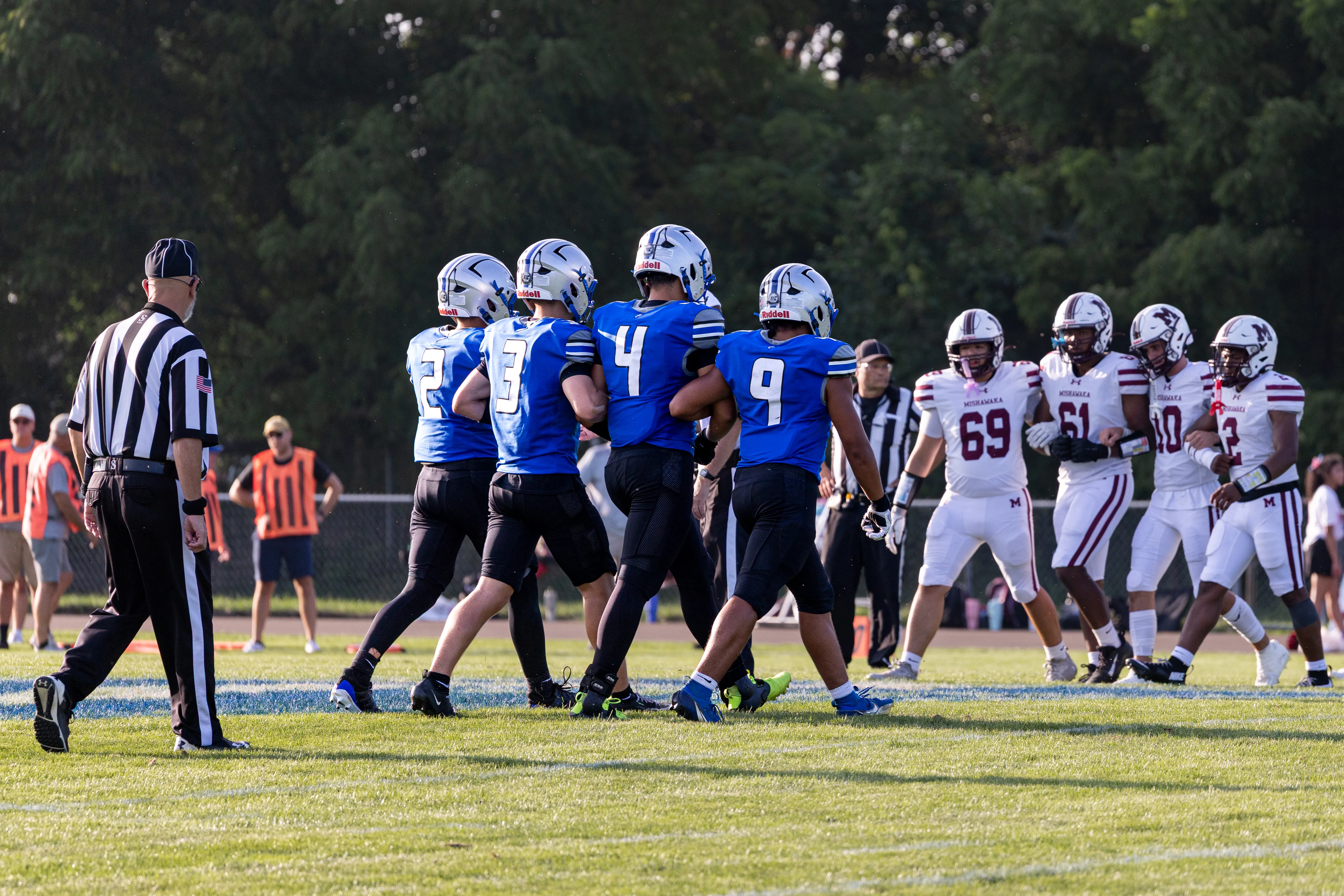 Marian vs Mishawaka (Varsity) photograph 73