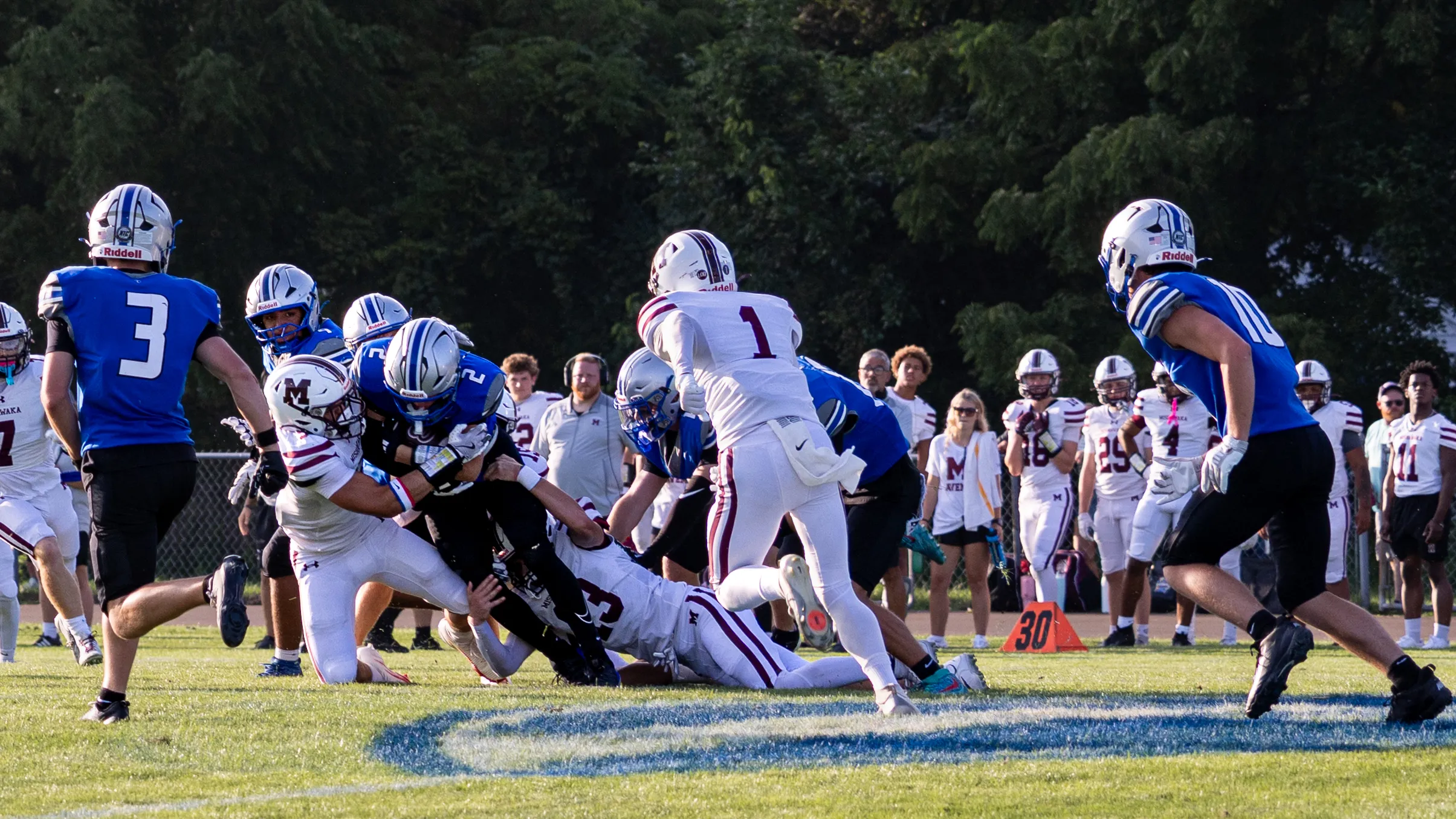 Marian vs Mishawaka (Varsity) photograph 78