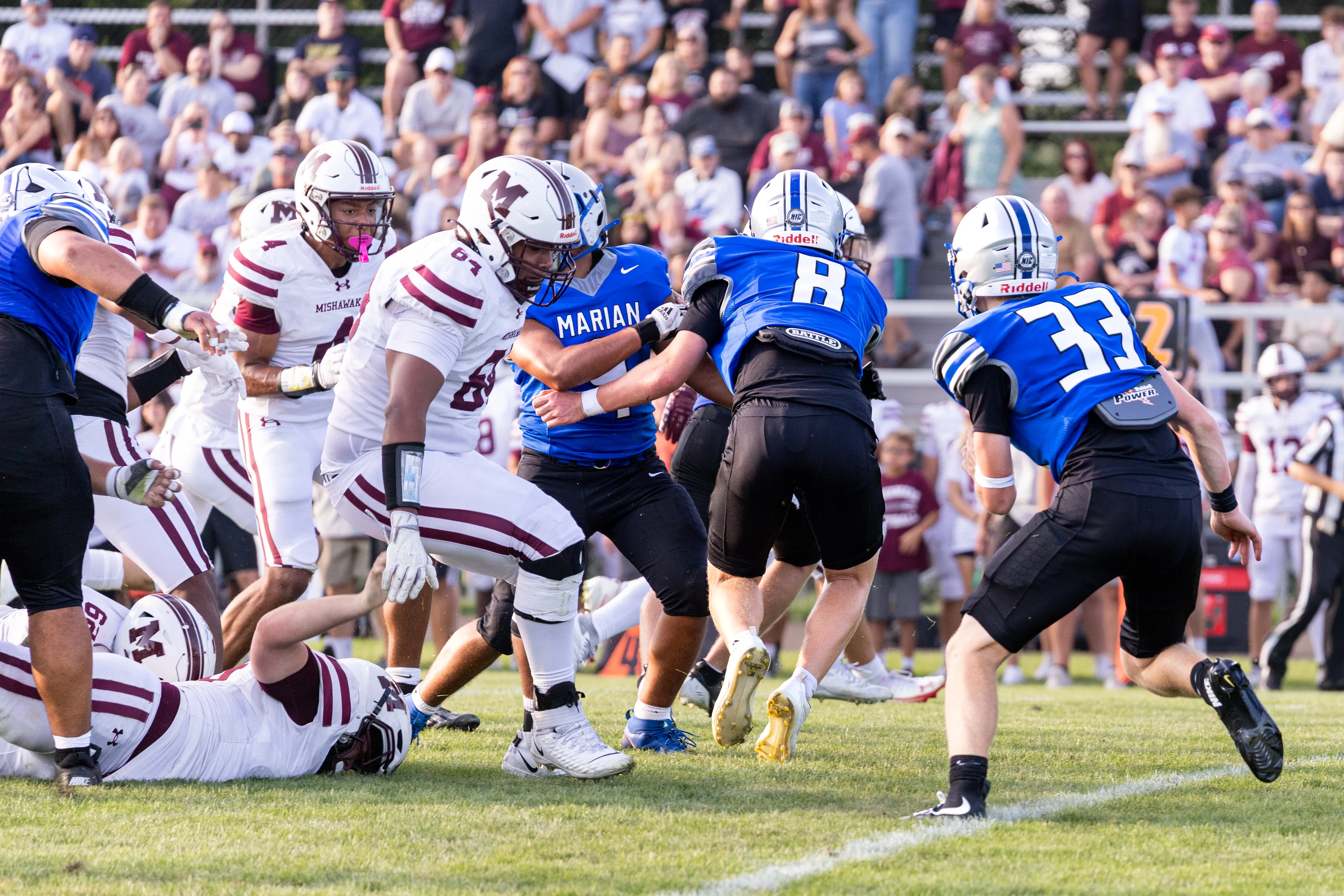Marian vs Mishawaka (Varsity) photograph 94