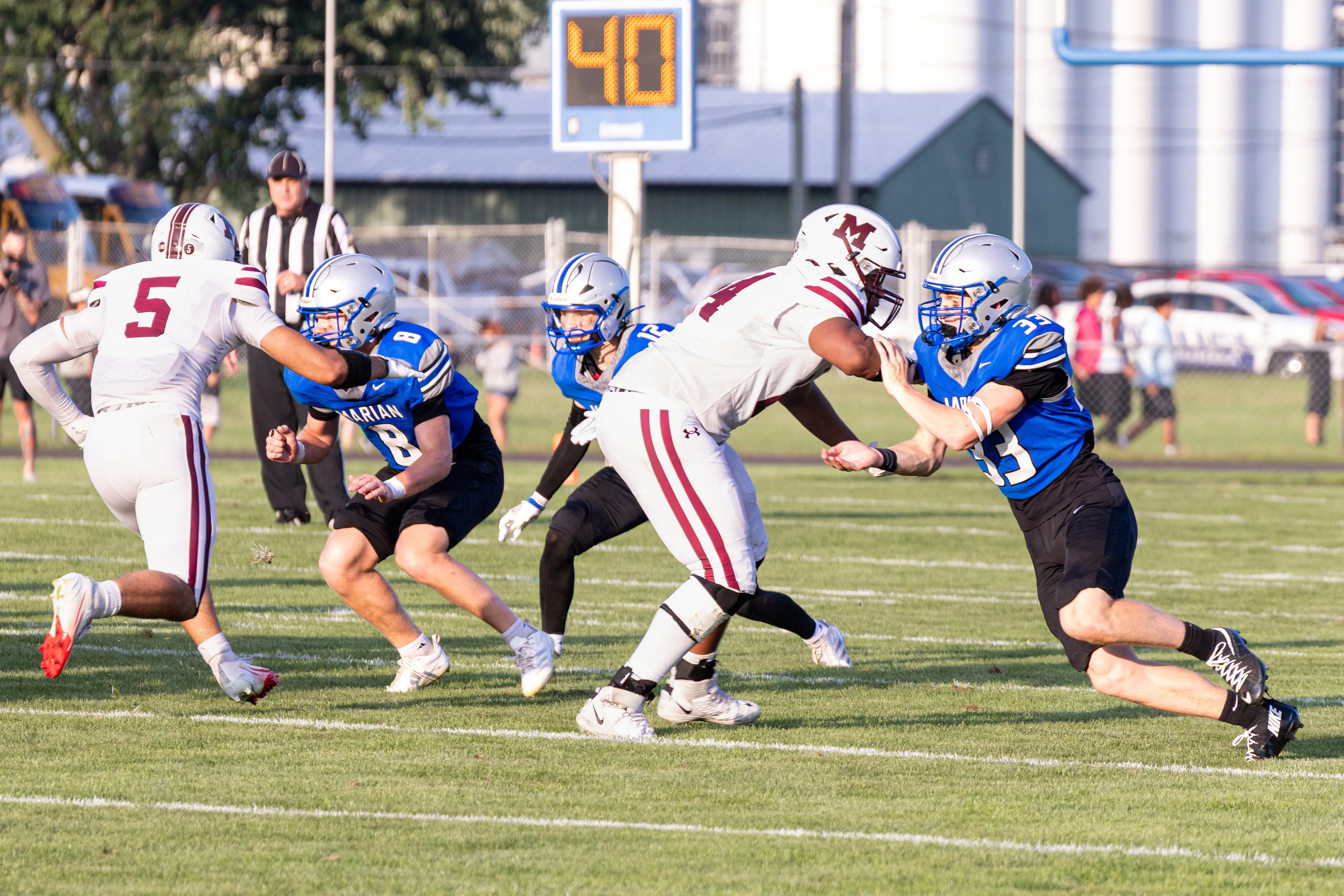 Marian vs Mishawaka (Varsity) photograph 106