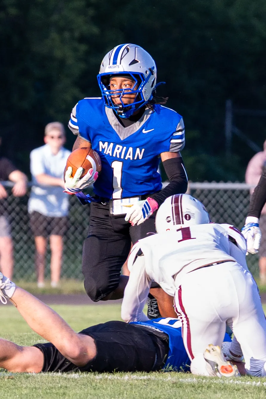 Marian vs Mishawaka (Varsity) photograph 108