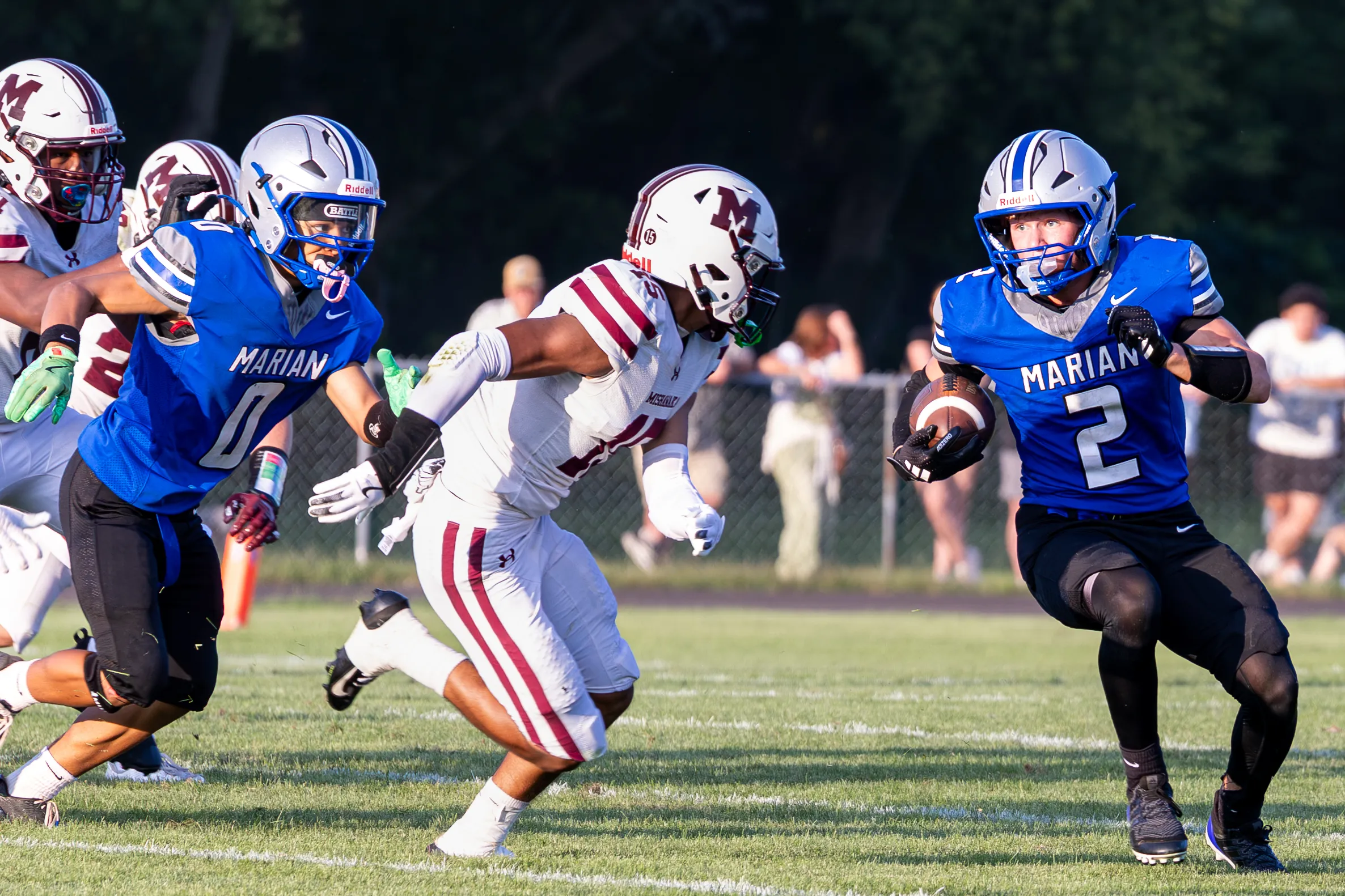 Marian vs Mishawaka (Varsity) photograph 110