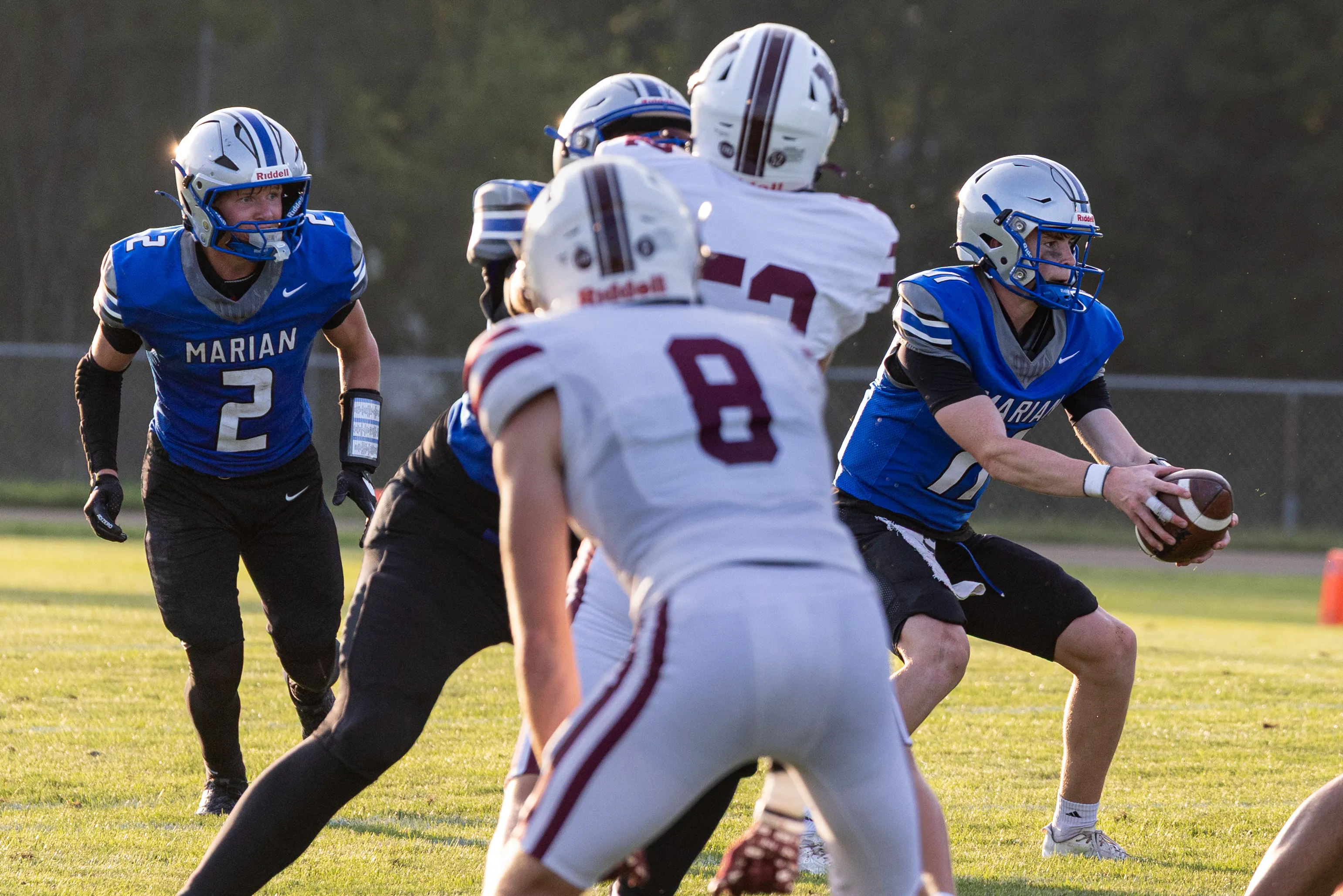 Marian vs Mishawaka (Varsity) photograph 118