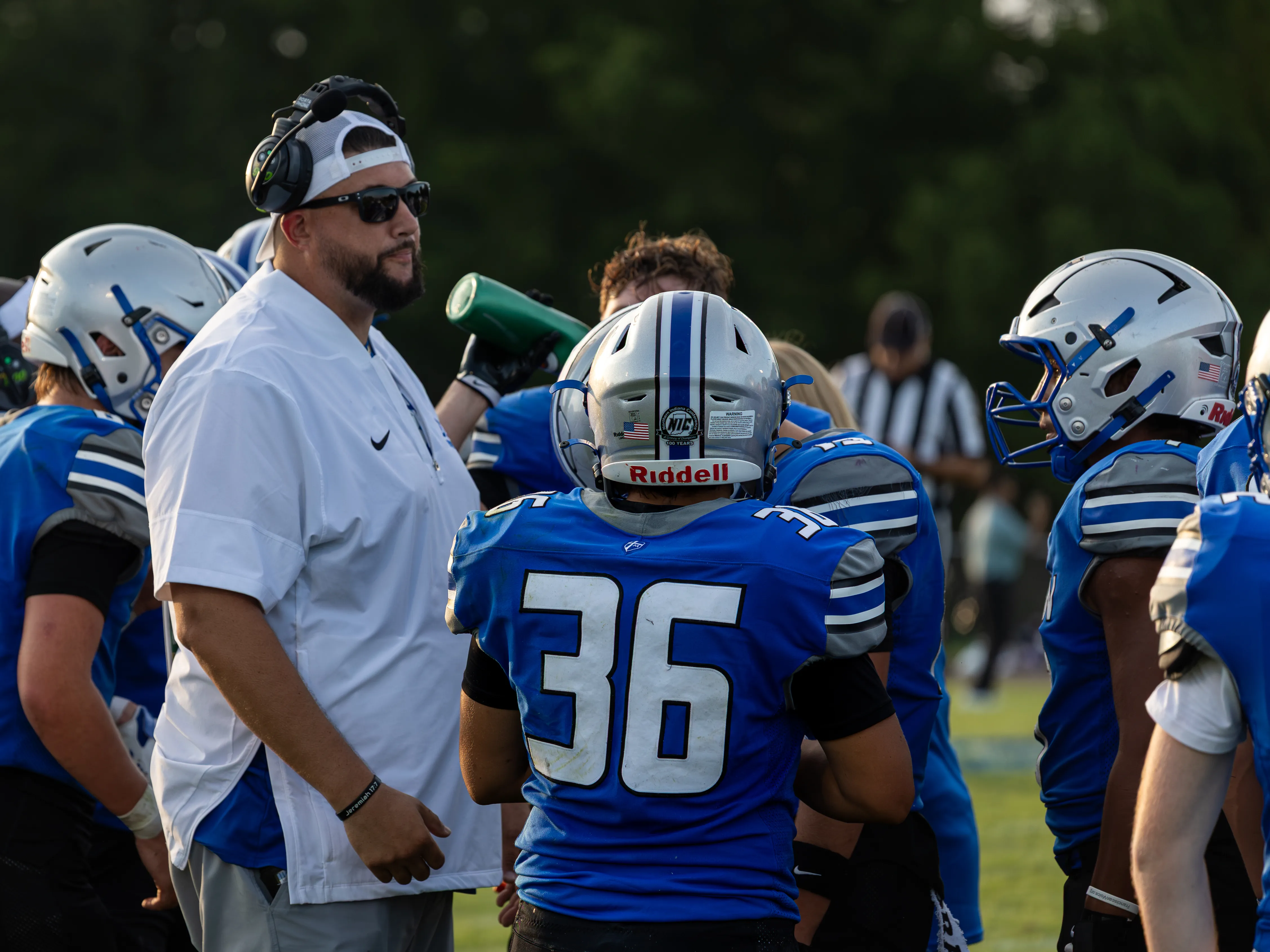 Marian vs Mishawaka (Varsity) photograph 122