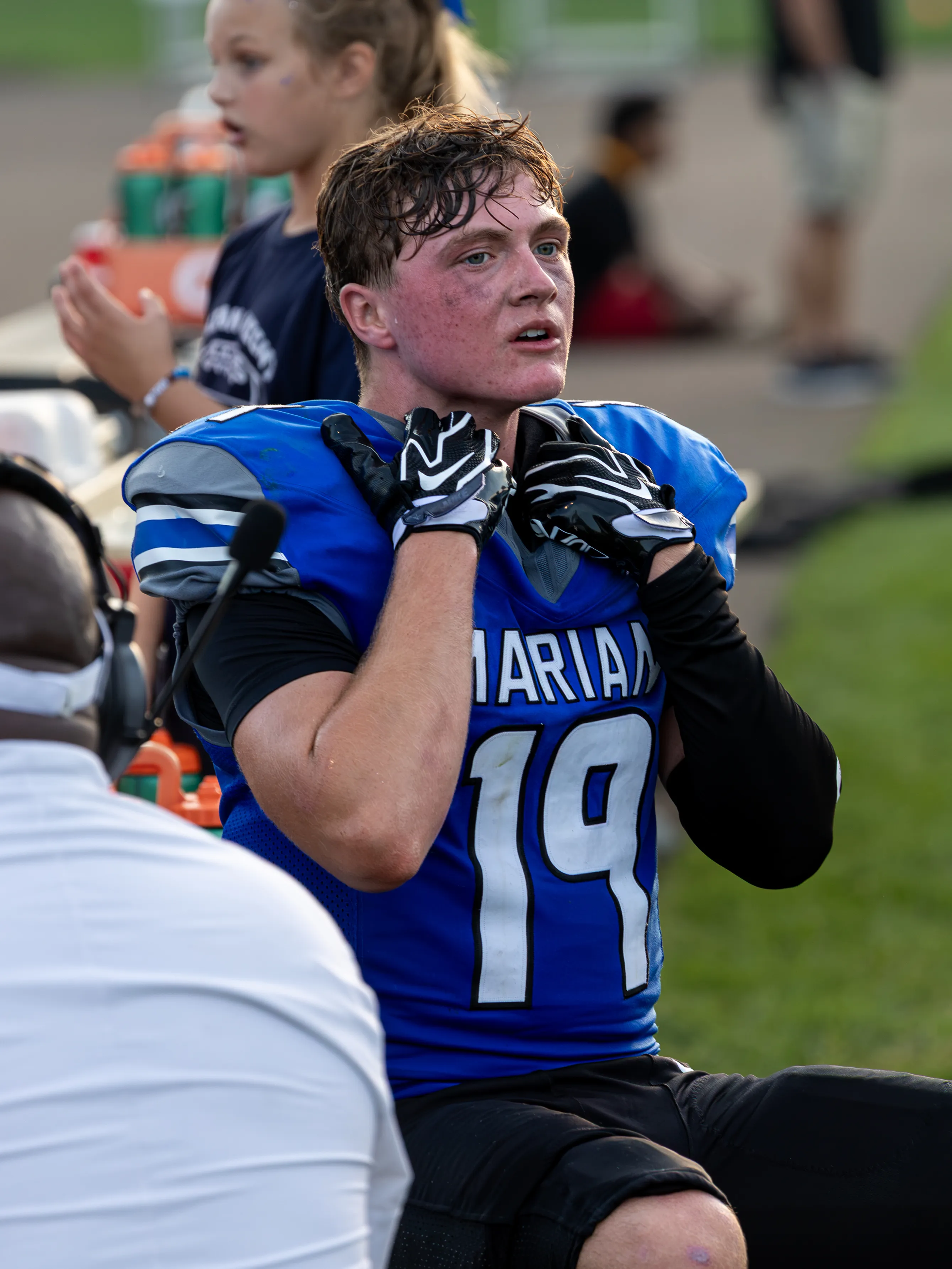 Marian vs Mishawaka (Varsity) photograph 131