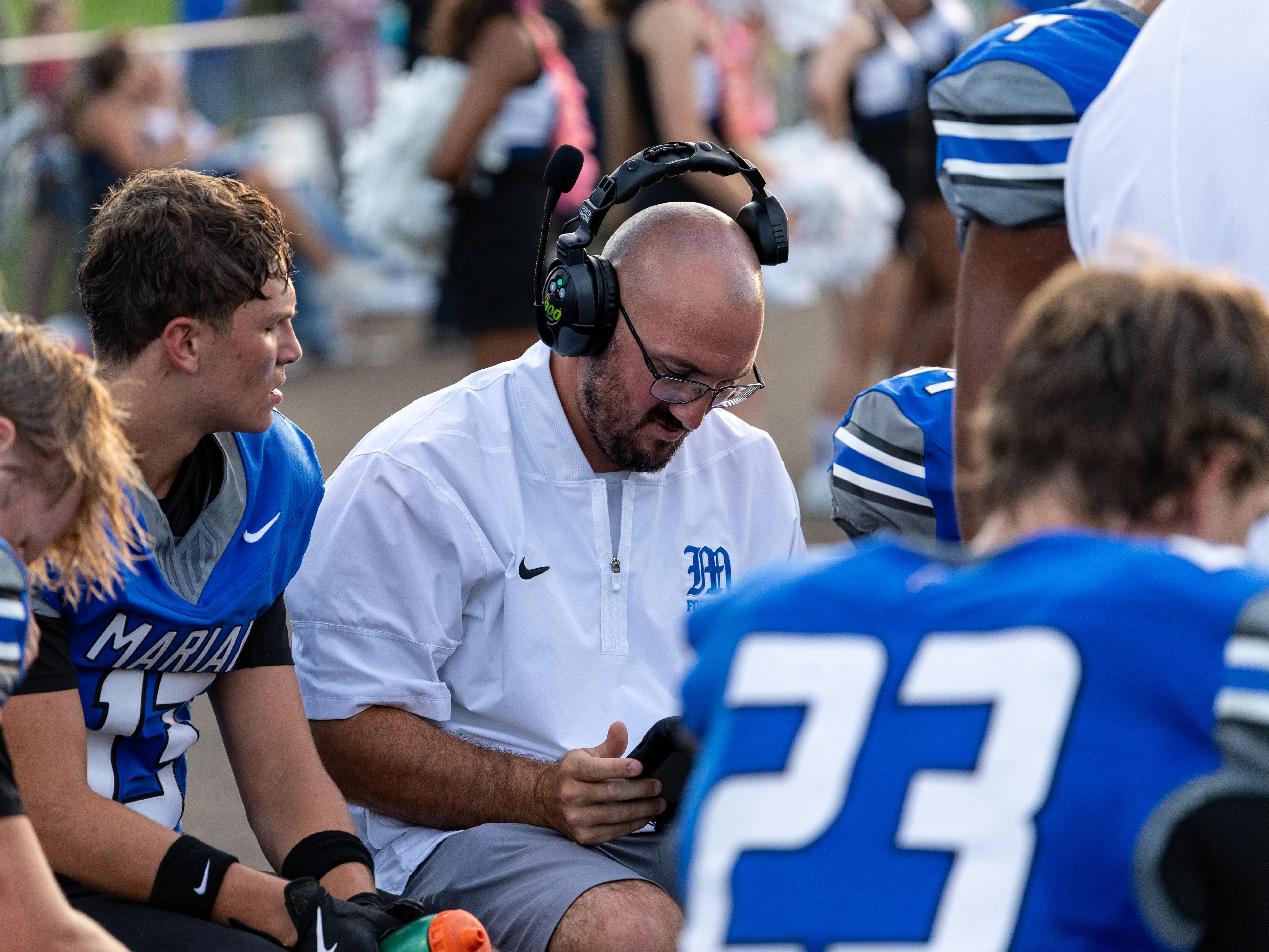 Marian vs Mishawaka (Varsity) photograph 132