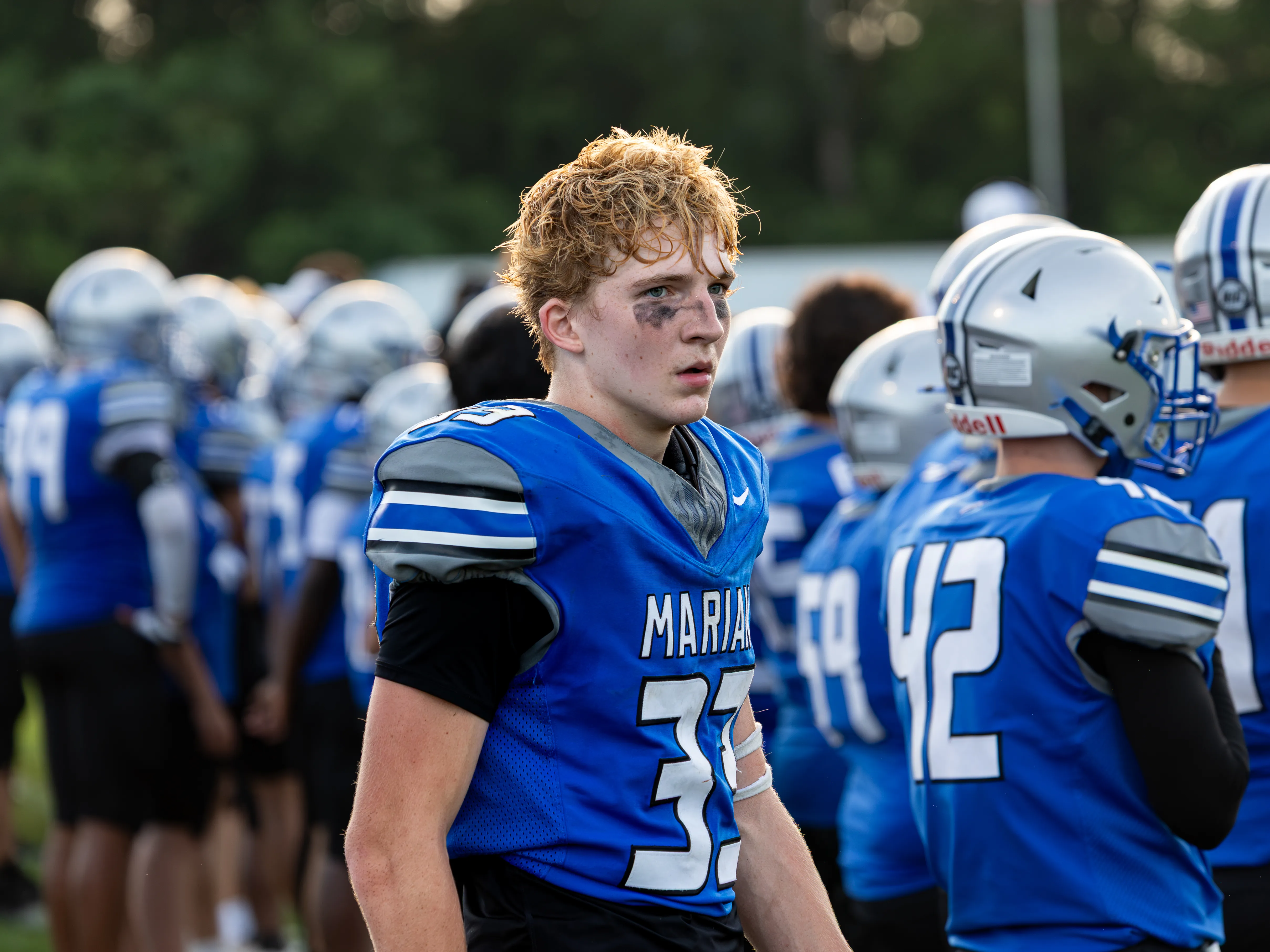 Marian vs Mishawaka (Varsity) photograph 133